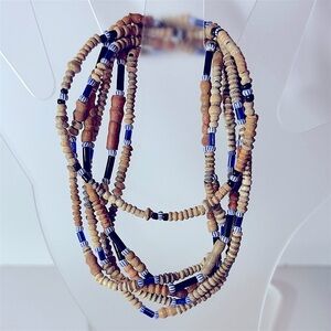 Vintage African trade beaded Bracelets- Multi-Strands
